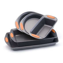 Amazon Vendor Carbon Steel Nonstick 5-Stück Bakeware Set Orange